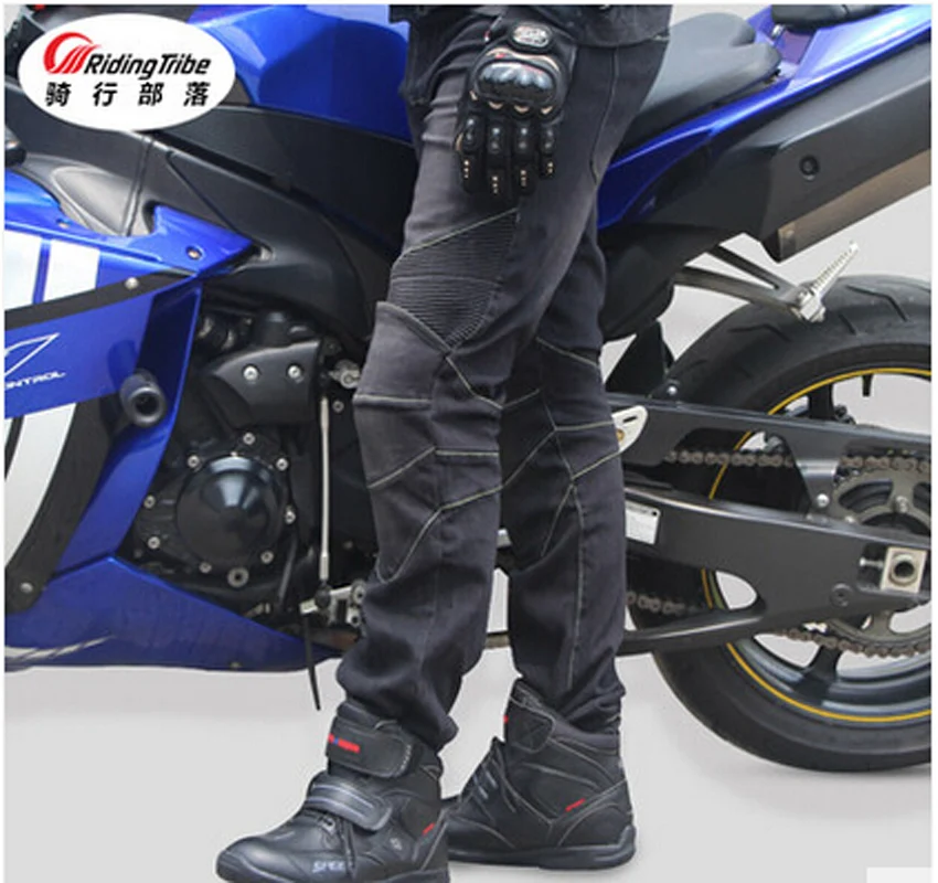 

Riding Tribe Motorcycles Pants Men and Women Dismounted Rides & Races Jeans Spring & Summer Four Seas Cross Country Racing Pants