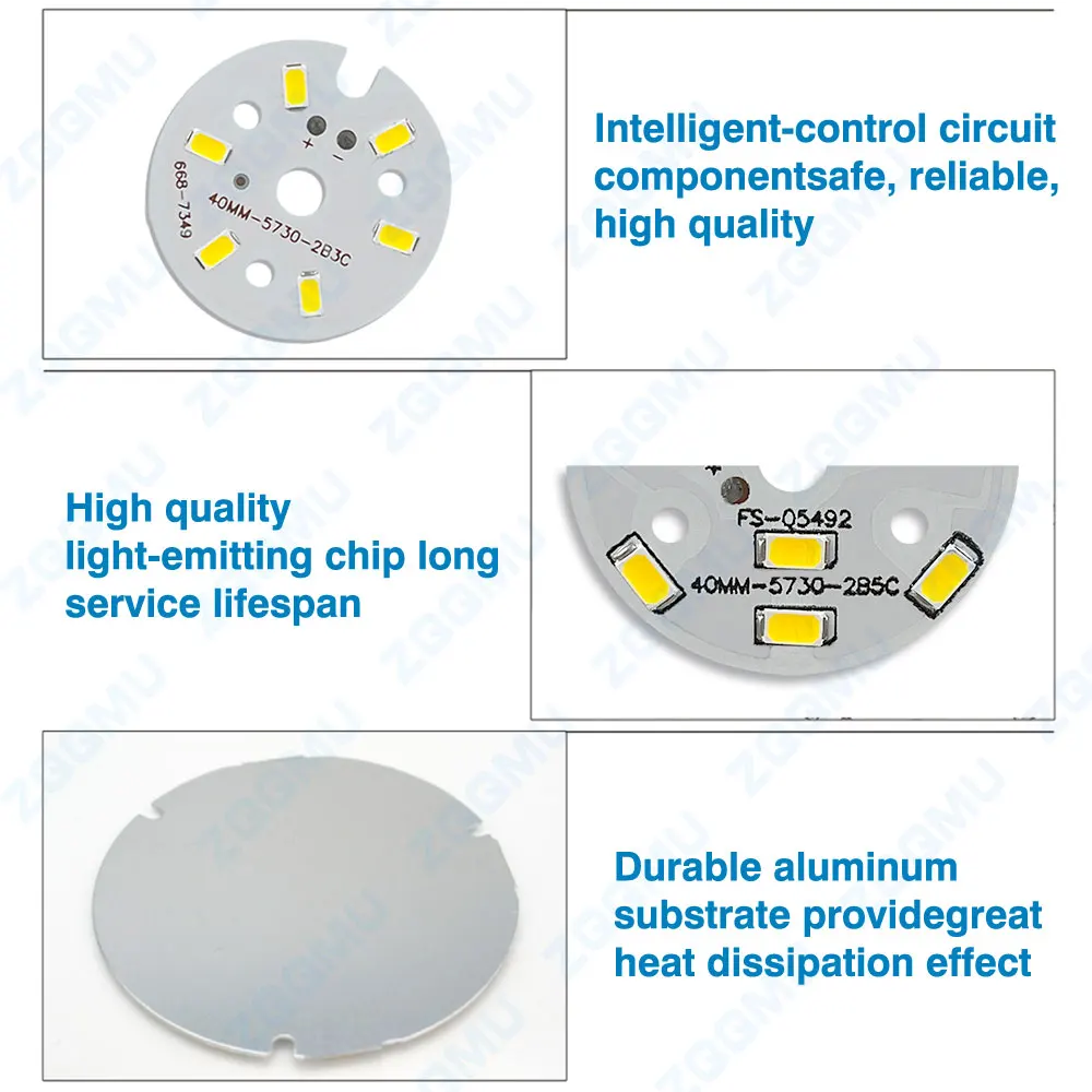 Флуоресцентная лампа 5 Вт диаметр 40 мм 50 10 шт