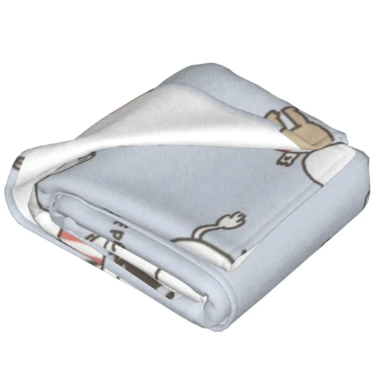 Мягкое фланелевое одеяло Like-m-moomin уютное и легкое флисовое для дома путешествий