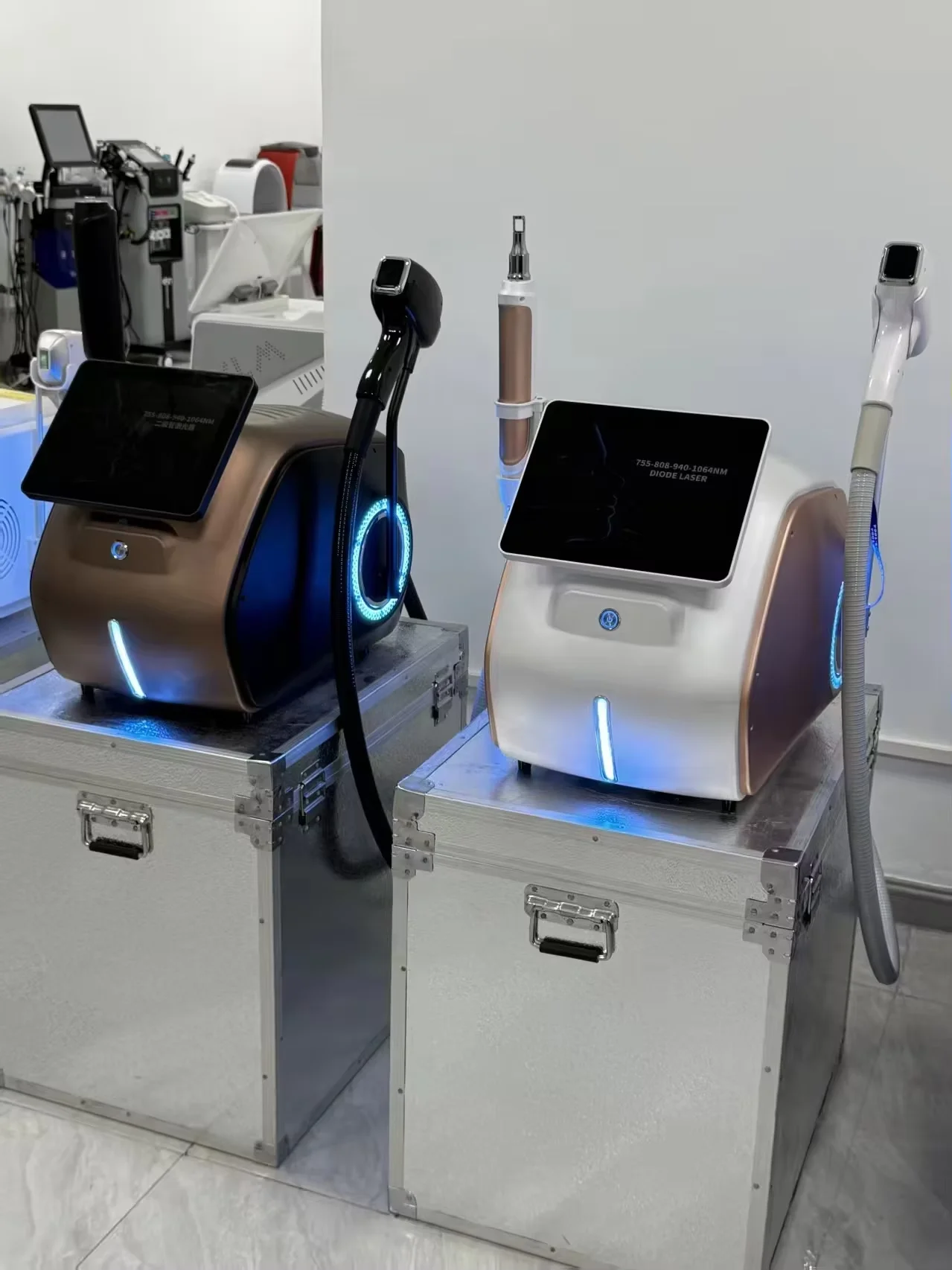 Лазерный аппарат для удаления волос Ice Titanium 2 в 1 с диодным лазером 808 нм и пикосекундным удалением татуировок, быстрая депиляция, перманентное удаление волос (art.: 3920d8a82dc42) - 3920d8a82dc42