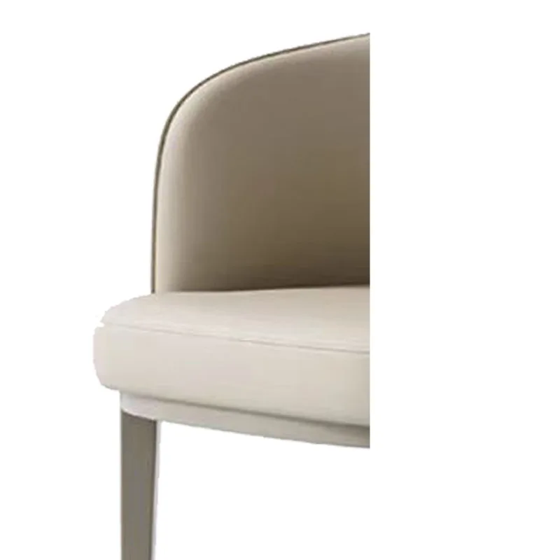 Современные городские обеденные стулья в итальянском стиле Iight Iuxury мебель Ieather