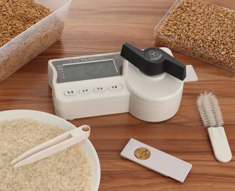

Grain Moisture Meter with New Design with 5 grains codes
