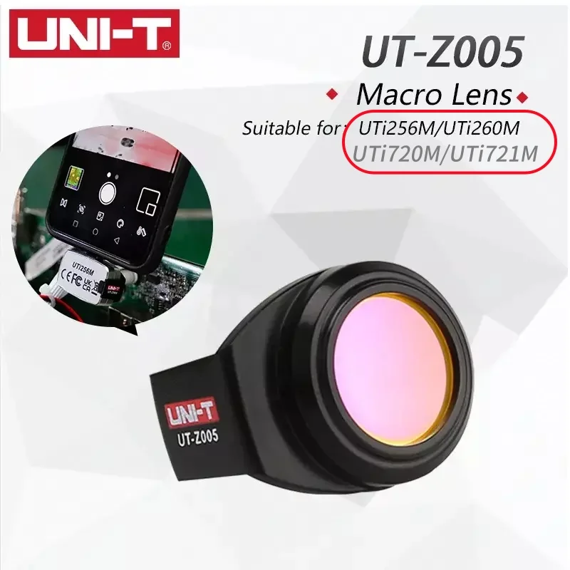 Z005 UNI T Макрообъектив UT-Z005 Для смартфонов Тепловые камеры UTi720M UTi721M UTI256M UTI260M