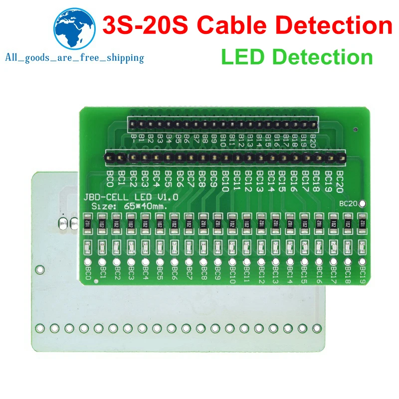 Печатная плата TZT 3S-20S для защиты литий-ионных батарей, устройство для измерения детской яркости, 6S, 7S, 8S, 9S, 10S, 11S, 12S, 13S, 14S, 15S, 16S, элементы питания