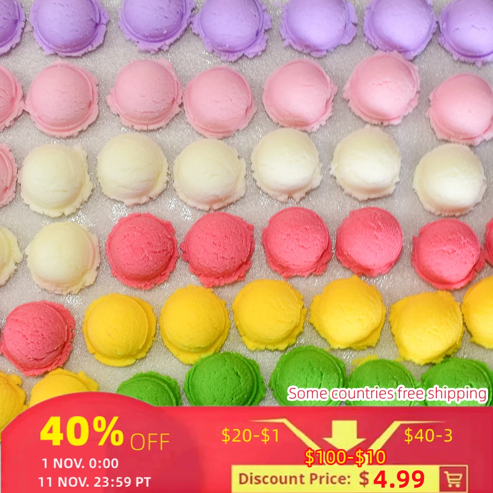 DIY совок для мороженого без конуса реквизит клубники ванили шоколада десертов