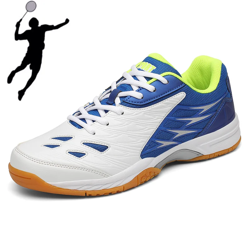 Men's High Quality Badminton Sports Shoes Ultra Light and Comfortable Volleyball Shoes Men's Fitness Non Slip Tennis Shoes