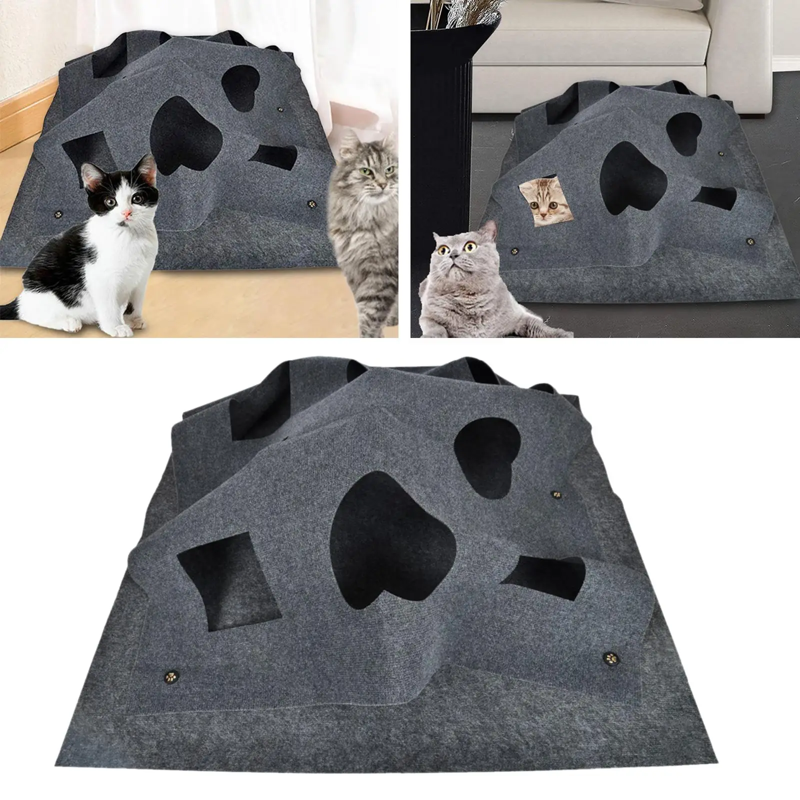 

Toy Mat Interactive Pet Bed Blanket Mattress Washable Cushion Kitty