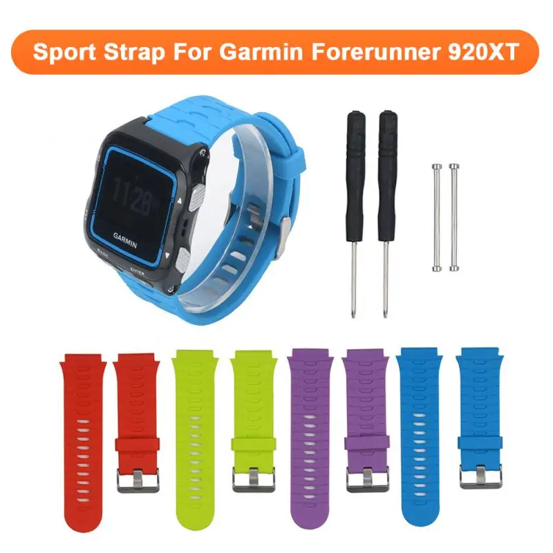 

Ремешок для часов Garmin Forerunner 920XT, сменный силиконовый ремешок для спортивного ремешка для Garmin Forerunner 920XT