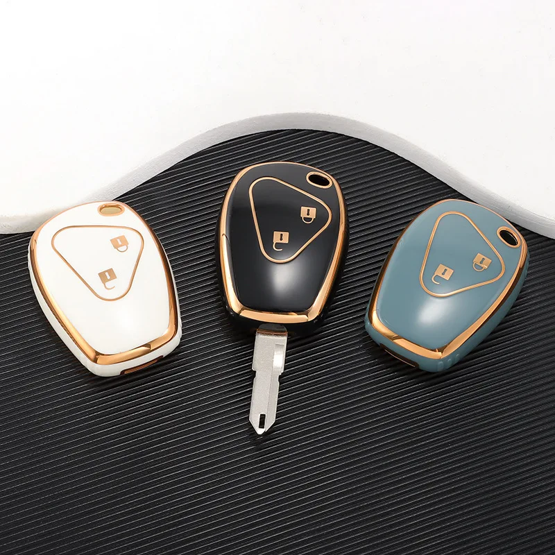 

Fashion TPU Car Remote Key Fob Case Cover For Renault Megane Modus Espace Laguna Duster Logan DACIA Sandero Fluence Clio Kango
