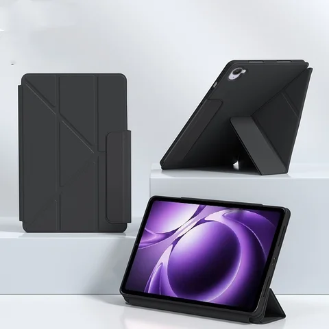 Чехол VIGENCIA для Xiaomi Pad Mini 8.8", черный, искусственная кожа