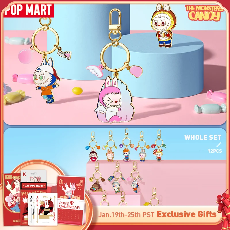 

POP MART The Monsters Candy Series - Pendant Blind Box Mystery Box 1PC/12PCS