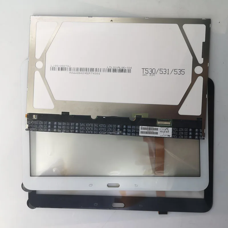 Замена ЖК-дисплея для Samsung Galaxy Tab 4 10.1 T530 T531 T533 T535, сенсорный экран дигитайзер сборка рамы частей.