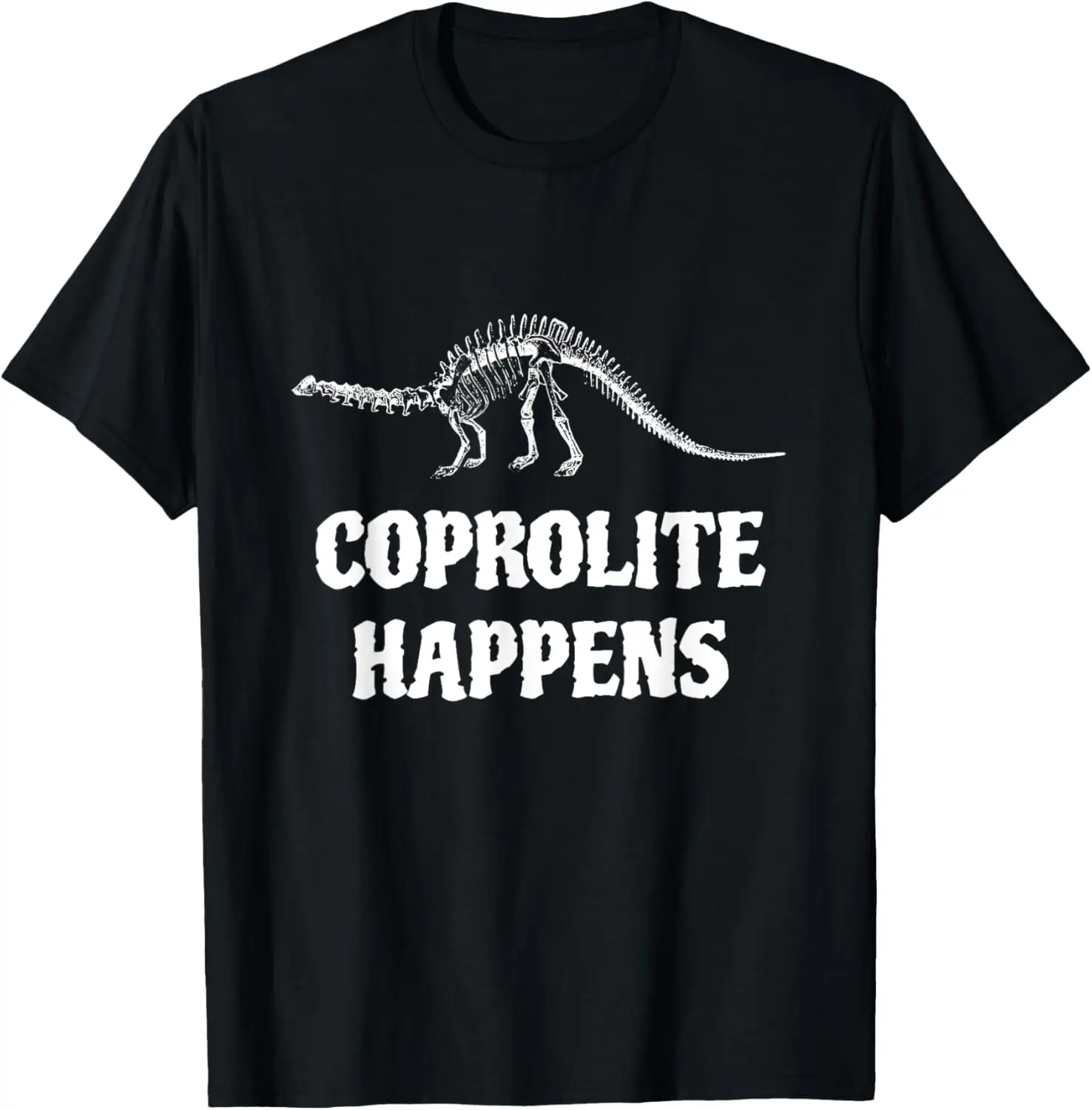 Фото Футболка с юмором Coprolite Happens Fossil Hunter Палеонтология и геология №1
