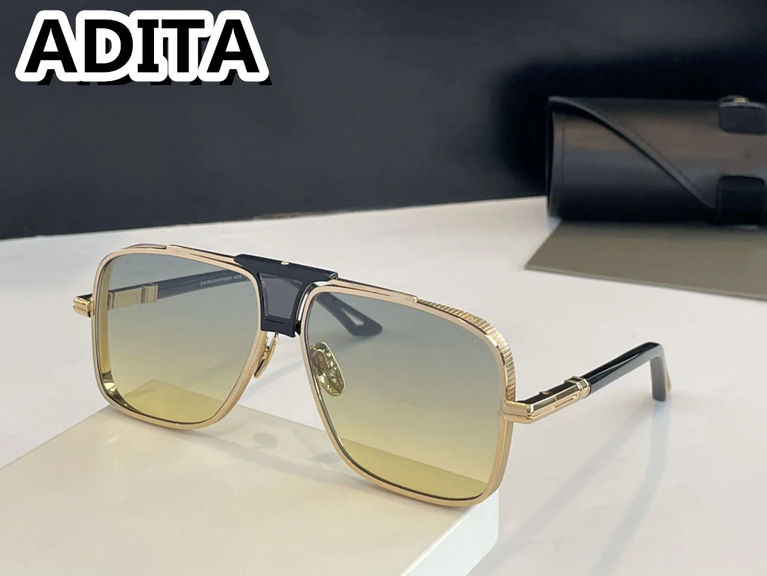 A DITA Eplx05  size 61-19-140 Top High Quality Sunglasses for Men Titanium Style Fashion Design Sunglasses for Womens  with box