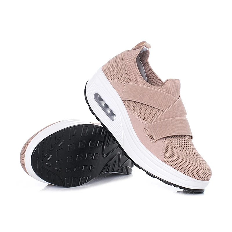 shoes for women 2023 New Lady Lose Weight Air Sneakers women Body shaping fitness slimming Swing sports shoes for female zapato