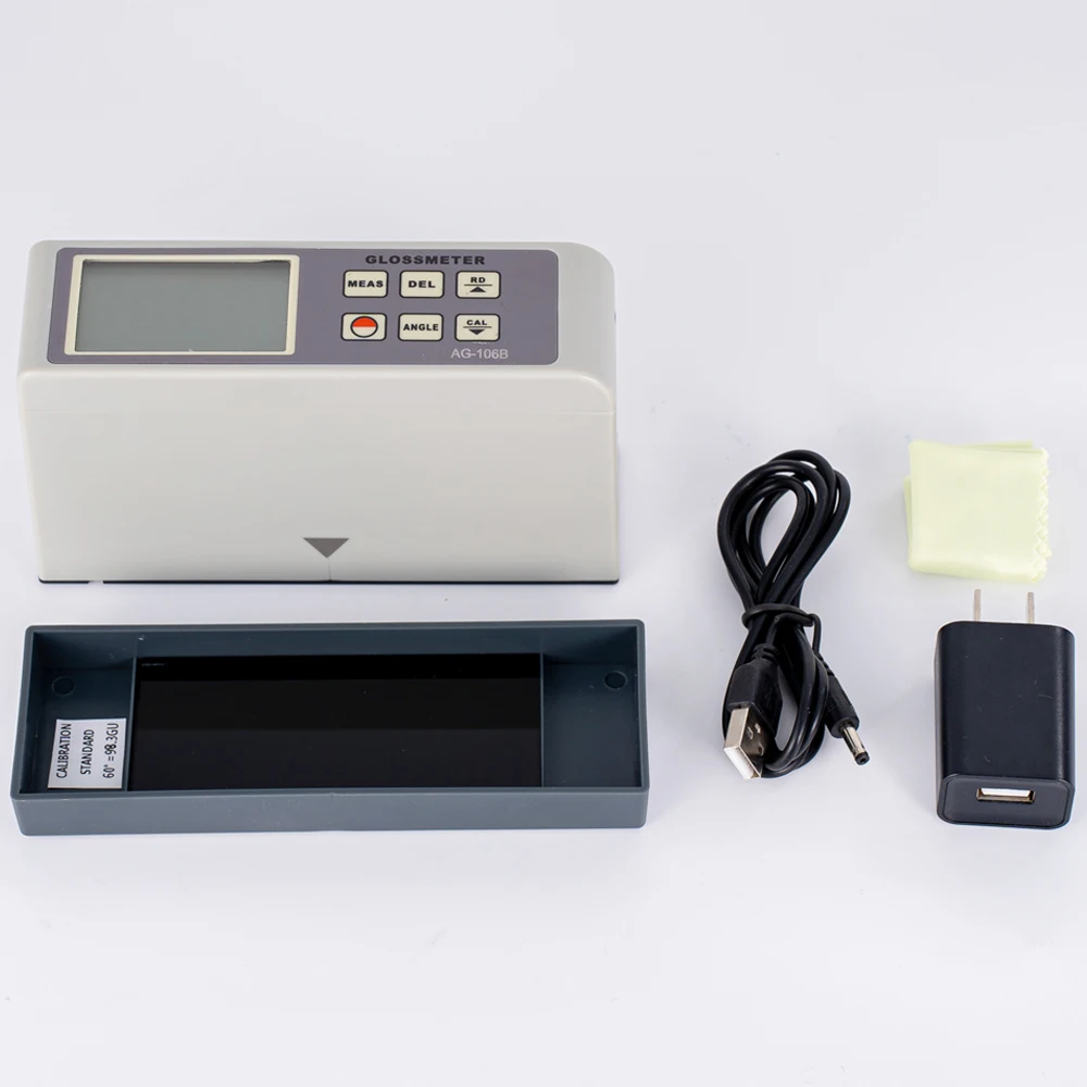 Портативный блескомер AG-106B встроенный керамический мрамор дерево бумага краска