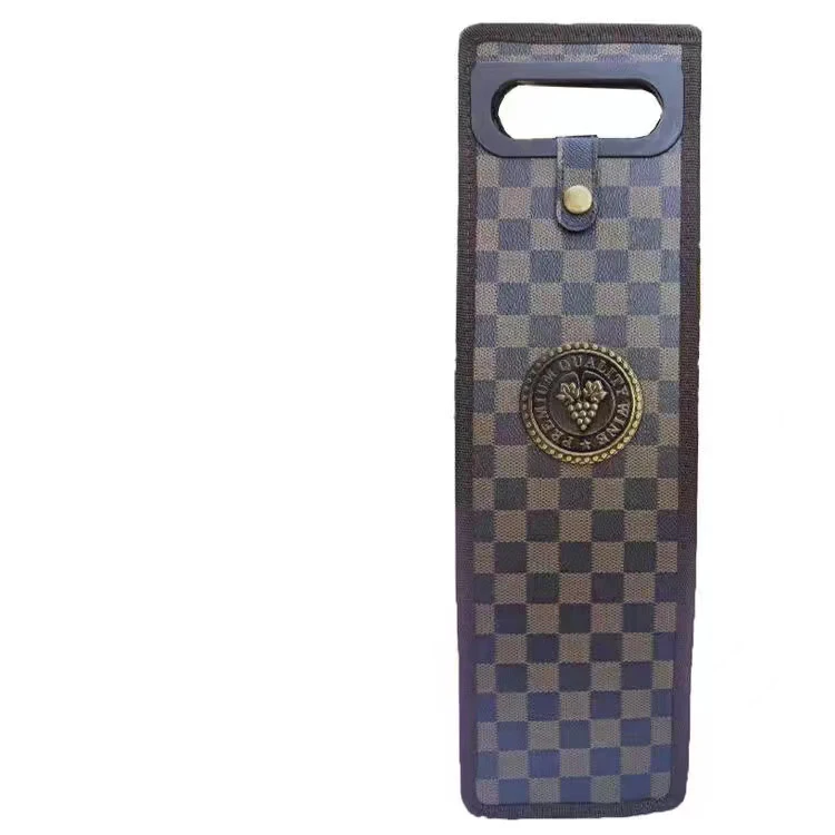 

Складная сумка для вина из искусственной кожи