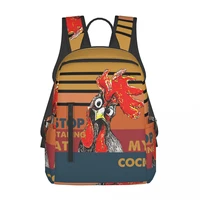 cock backpack simple lightweight casual backpack suitable for school work shopping travel etc