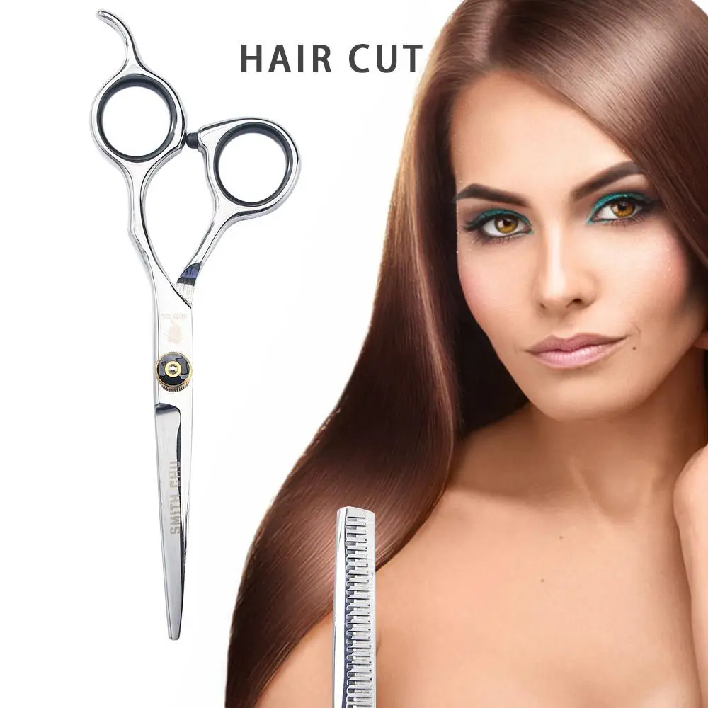 

High Quality Stainless Steel Barber Tool Flat Teeth Styling Tools Hairdressing Scissor Set Hair Trimming Hairdressing Tools