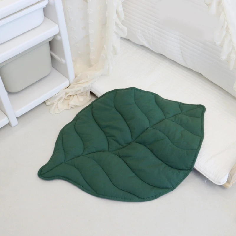 

Leaves Blanket Nordic Cotton Sofa Towel Summer Blanket for Baby Crawling Mat