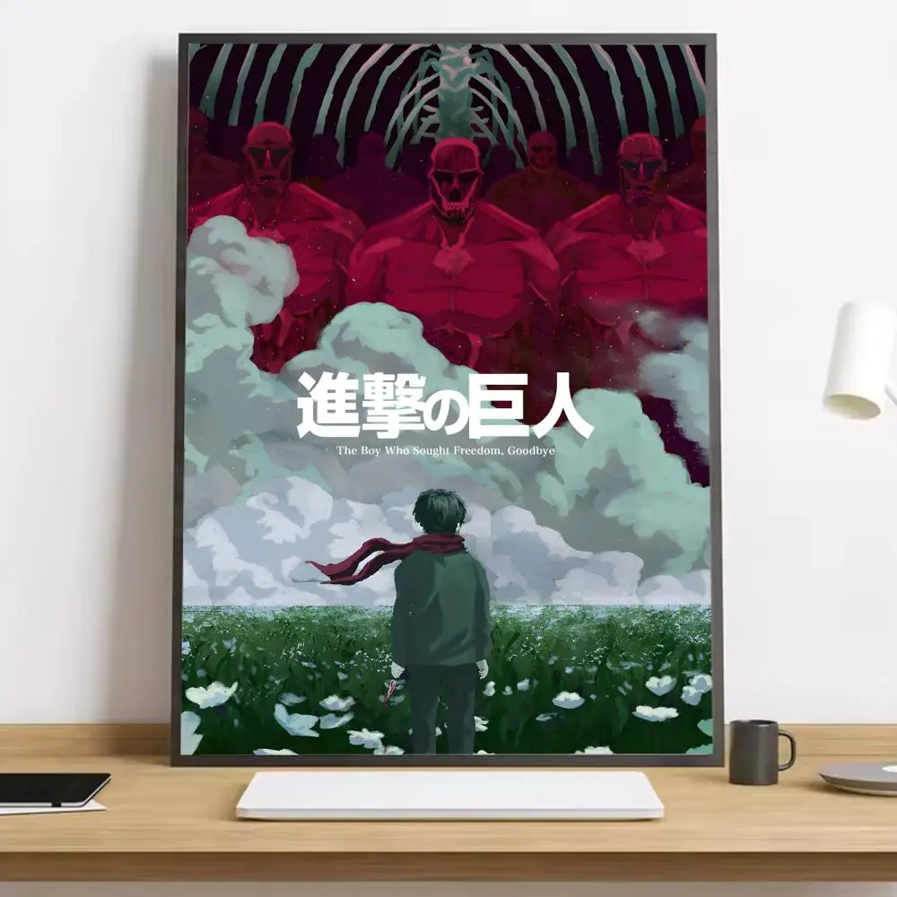 

Плакат Атака Титанов Эрен Джегер