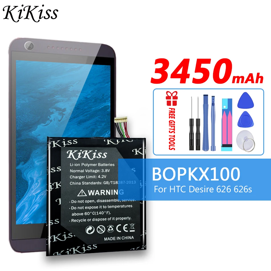 Батарея для телефона KiKiss B0PKX100 HTC Desire 626 D626W D626T 626G 626S D262W D262D A32 сменные батареи