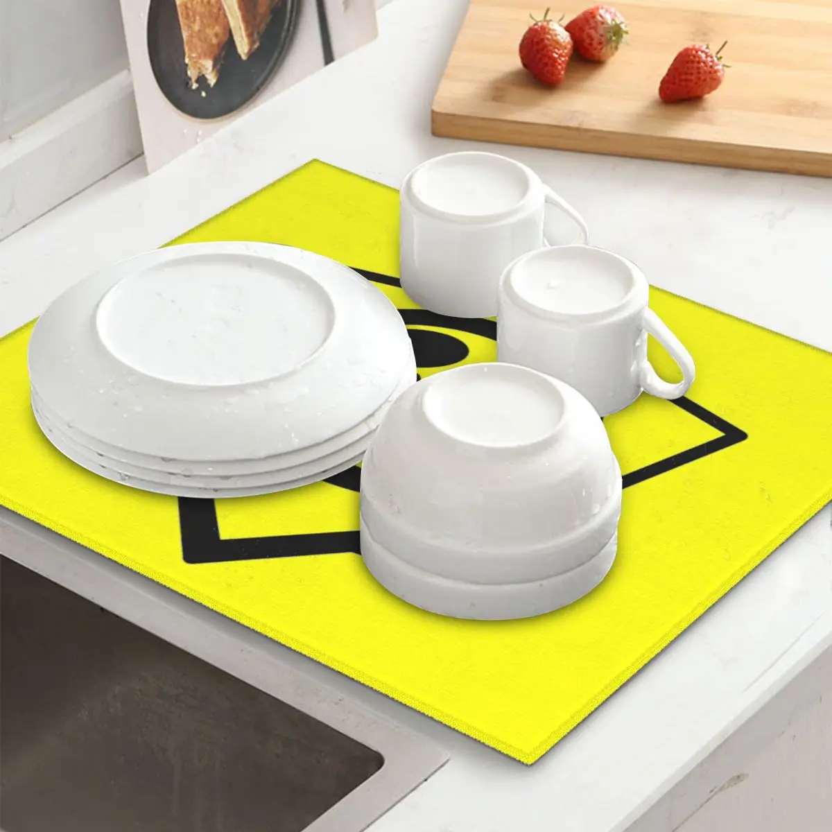 Коврик для сушки посуды видеоигр Star-Brawls кухни впитывающие быстросохнущие