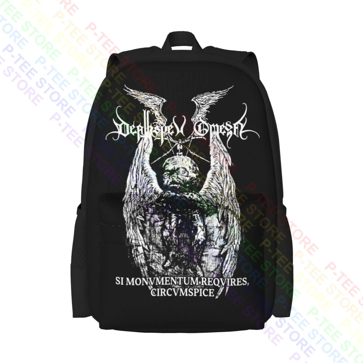 Вместительный рюкзак для покупок Deathspell Omega Batushka Вместительный рюкзак для покупок Deathspell Omega Batushka