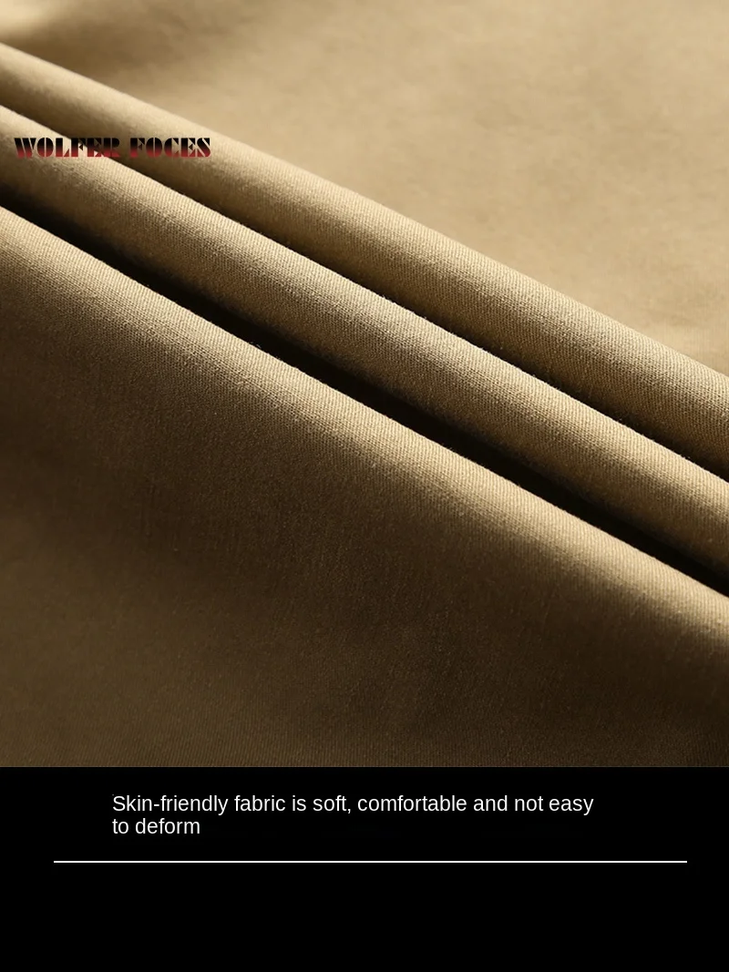 Куртка мужская демисезонная с отложным воротником свободного покроя | Мужская