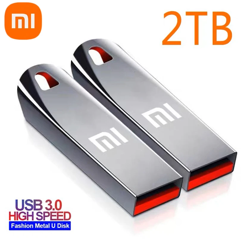 

Xiaomi Original USB Flash Drive 2TB 1TB 512GB 3.0 Metal High-Speed Transmission Hanging Portable USB Memory For Computer Laptop