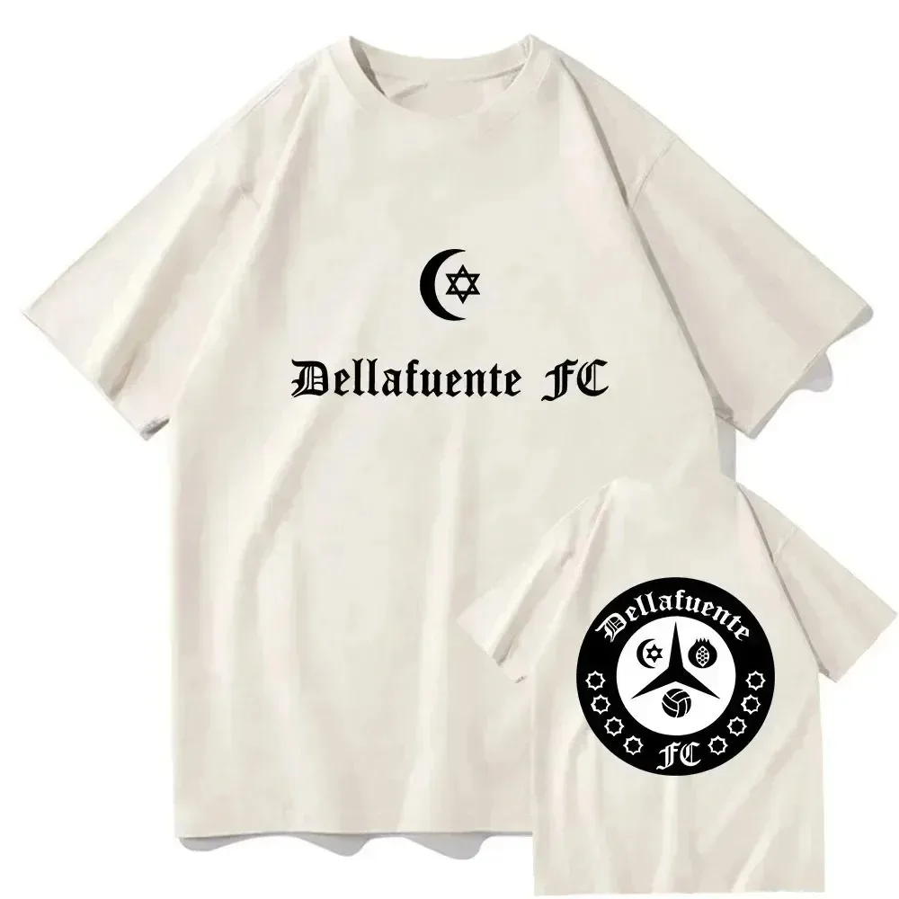 Dellafuente FC Повседневный стиль унисекс Футбольная рубашка с короткими рукавами