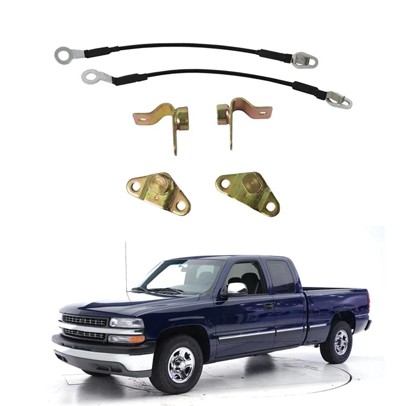 Ремкомплект тросов петель задней двери 15074252 для Chevrolet Silverado GMC Sierra 1500 2500 3500 99-06 гг.