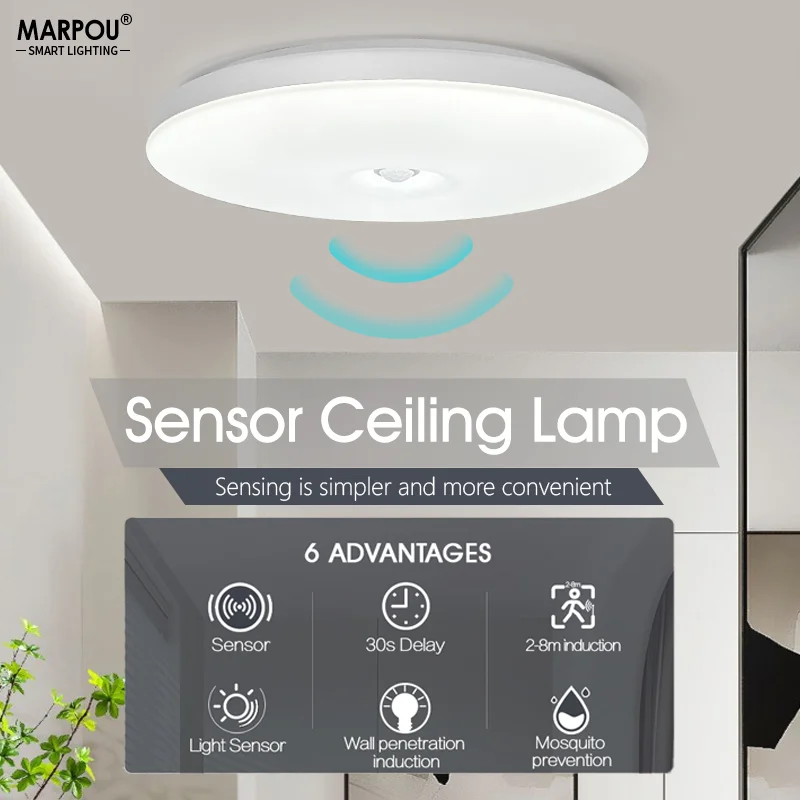 Лампа потолочная 8 Вт 16 220 В переменного тока