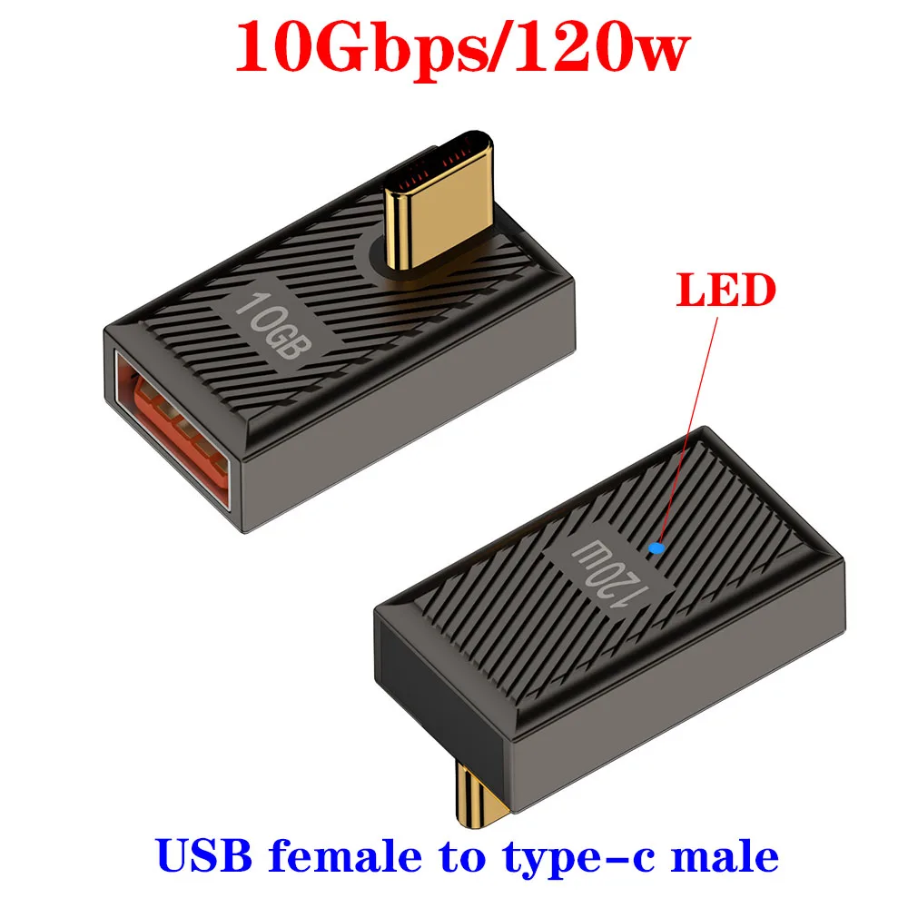 

Адаптер USB Type-C OTG LAJQTAO 6А/120Вт