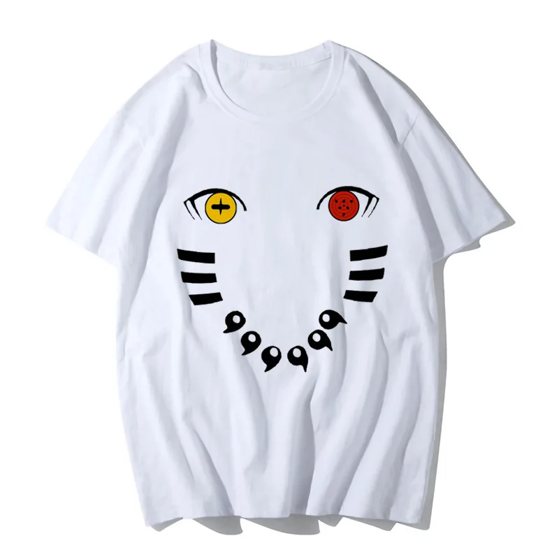 

Naruto Men and Women with Short Sleeves Graphic T Shirts Summer Plus Size Kawaii Clothes Aesthetic Clothes Anime Peripheral