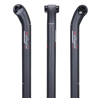 2022 balugoe latest full carbon fiber bicycle seat post seatpost bicycle seat rod 25 degree bike seatpost 27 230 831 6mm