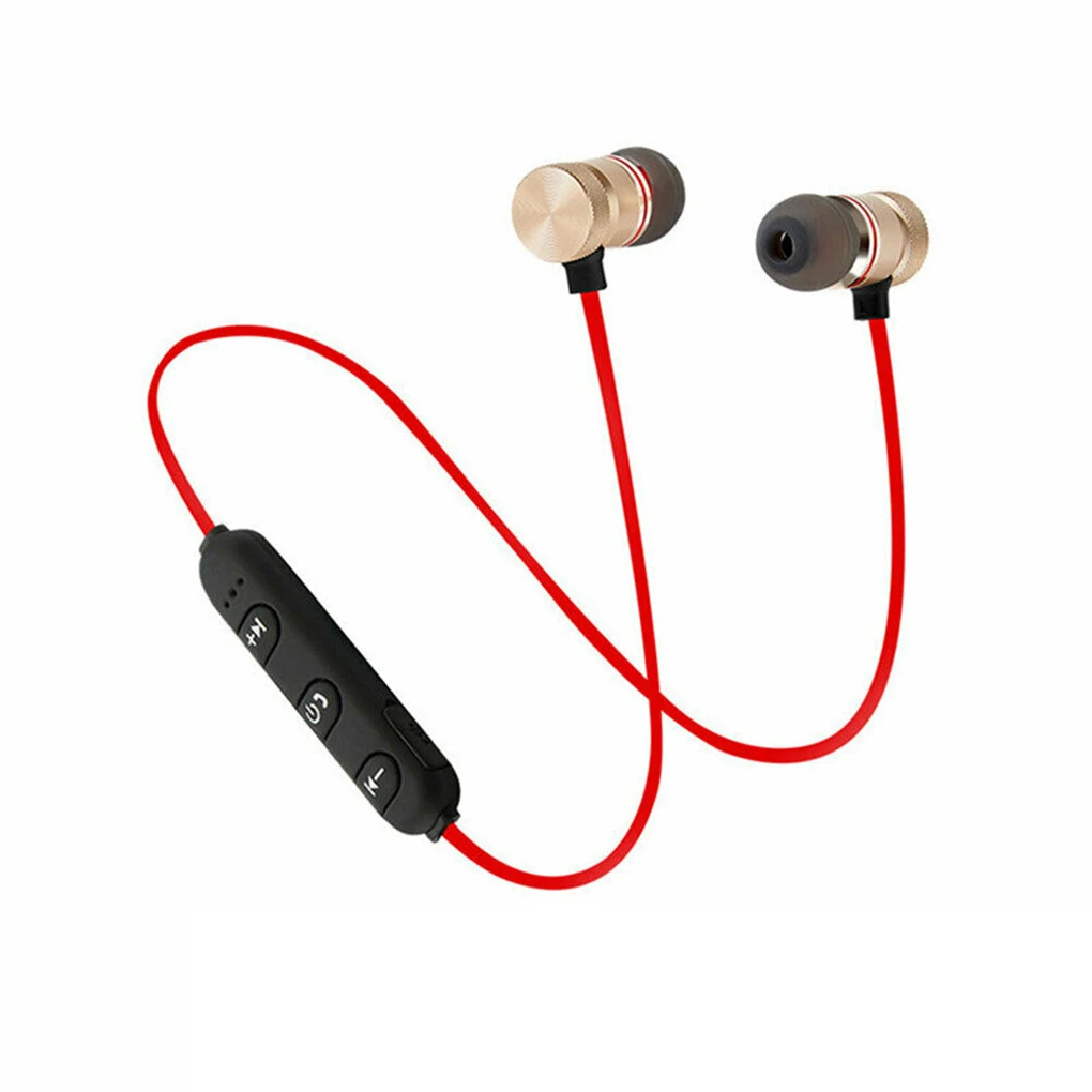 

Bluetooth 4 1 Magnetic Wireless Bluetooth Earphone Stereo Sports Waterproof Earbuds Wireless in-ear Headset with Mic