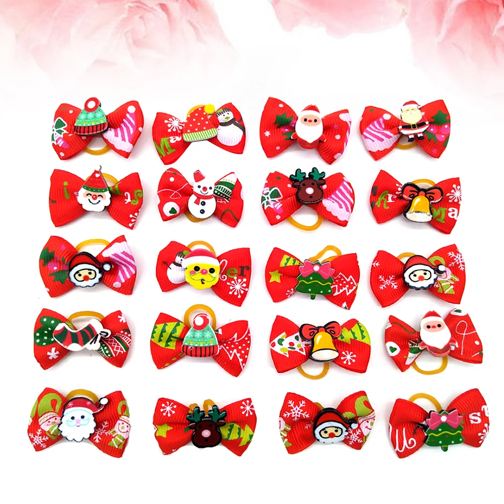 

Hair Dog Accessories Bows Dogsbow Girls Bands Small Band Puppy Hairbows Rubber Tie Petclips Ear Headwear Headdresskids