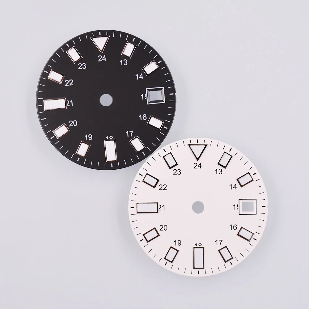 

28.5mm luminous sterile dial FIT ETA 2836 2824 Miyota 8205 8215 821A DG2813 ST1612 Movement
