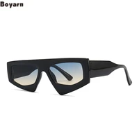 boyarn 2022 new large frame sunglasses luxury brand design fashion candy color glasses luxury brand design ins street ink