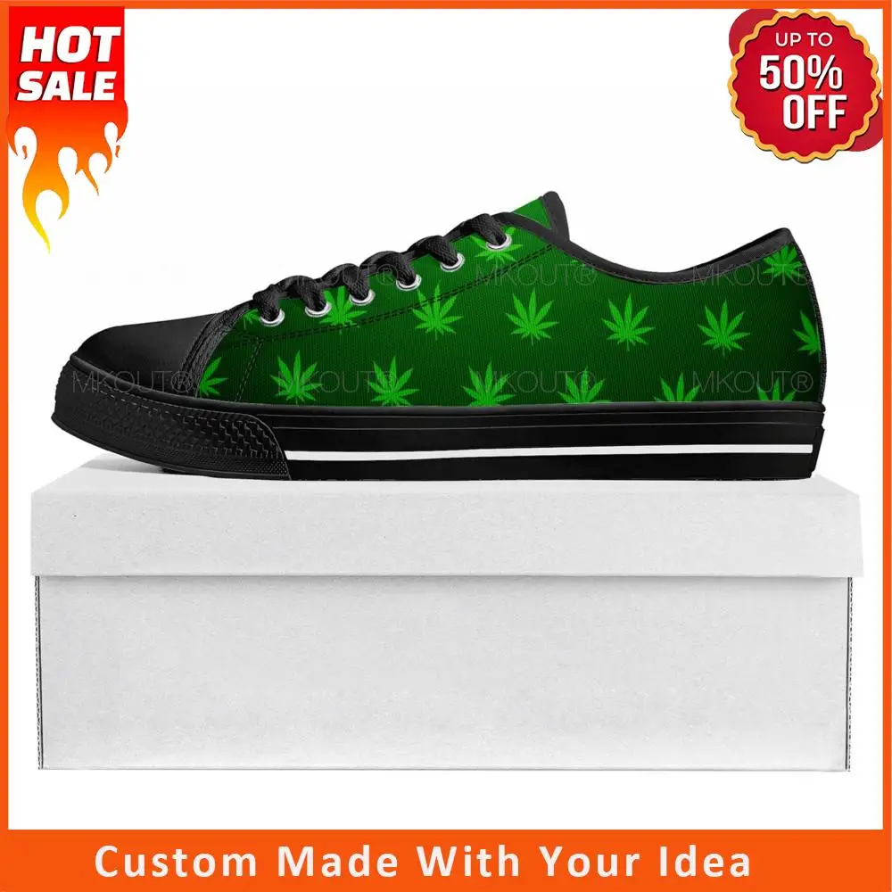 

Maple Leaf Printed Pop Low Top High Quality Sneakers Mens Womens Teenager Canvas Sneaker Prode Casual Couple Shoes Custom Shoe