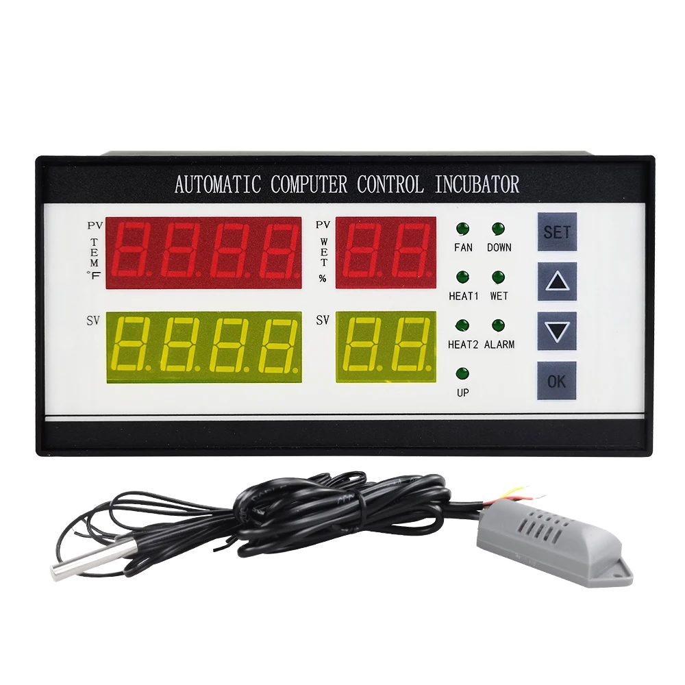 

Intelligent Eggs Incubator Controller Temperature and Humidity Controlling Device High Accurate T/H Controlling Device