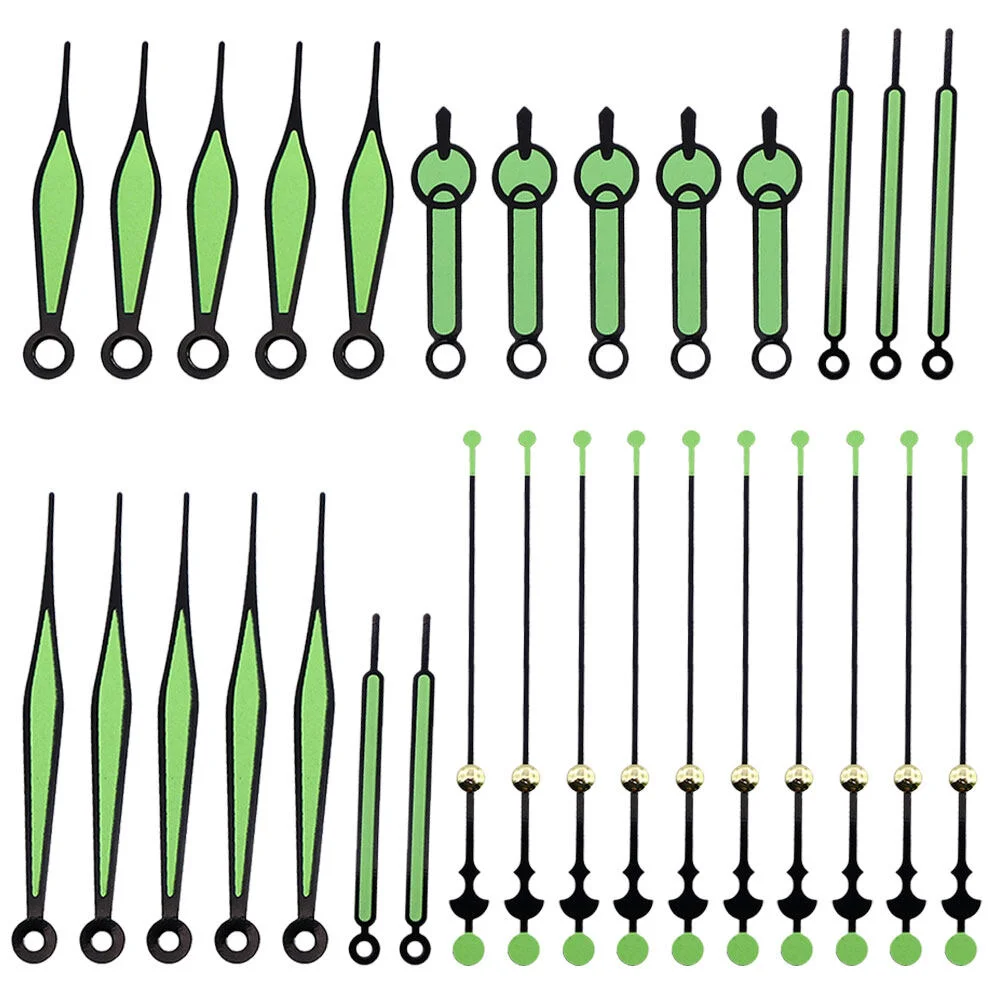 

Luminous Hands Convenient Clock Making Decorative DIY Creative Pointers Set Wall Repairing Glow Accessories