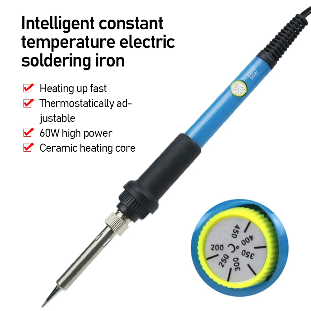 

Electric Soldering Iron Household Adjustable Temperature Soldering Pen Soldering Gun Repair Soldering Tool Soldering Iron Head