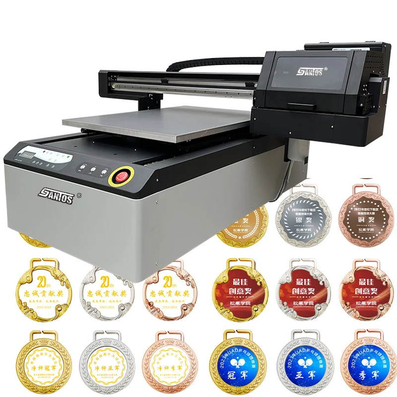 Заводской УФ-принтер 6090 печатная машина I3200U1 Tx800 чехол для телефона бутылка