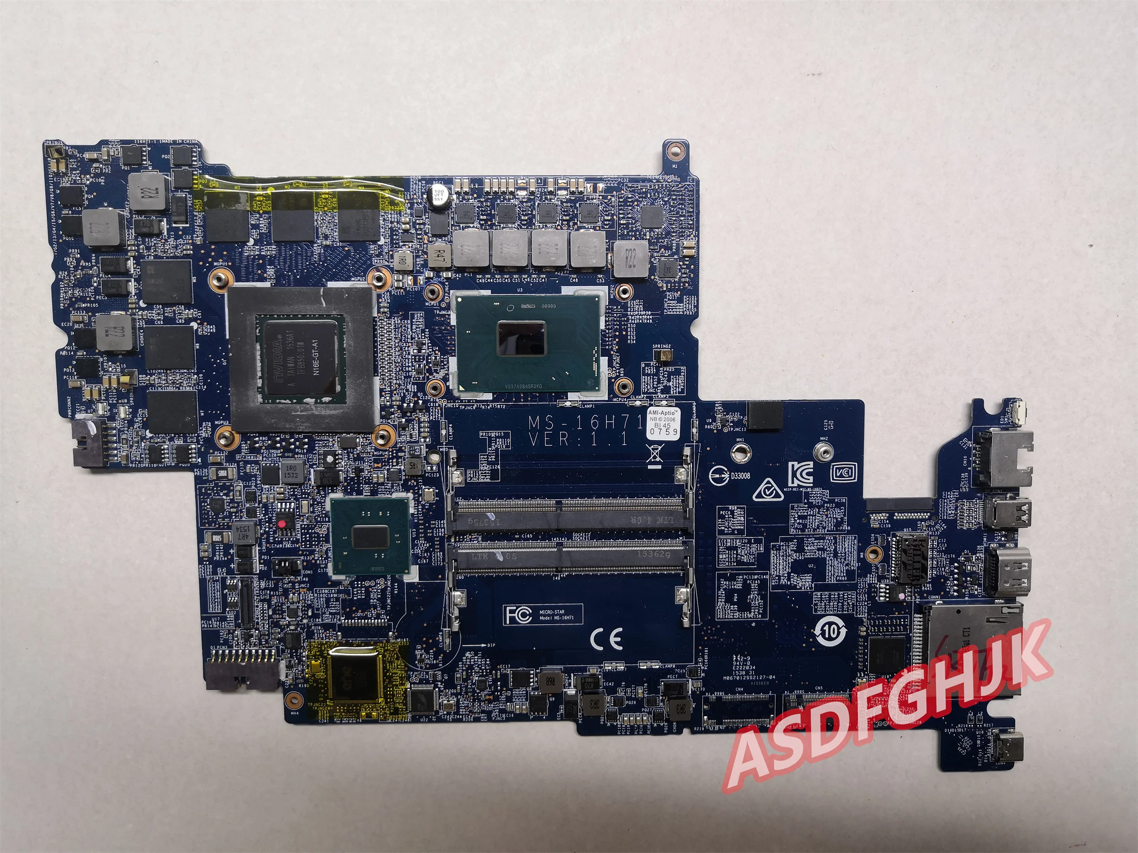

Оригинальная фотовспышка для MSI MS-16H71 GS60 Ghost PRO Core I7-6700HQ CPU Geforce GTX970M, 100% протестированная материнская плата