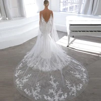 hammah fashion mermaid wedding dresses lace appliques sposa vestidos bride party gown robe de mari%c3%a9e engagement customised