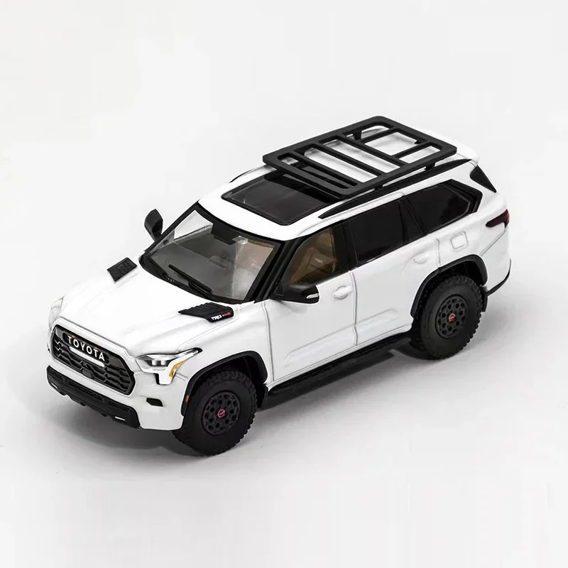 Маленькие игрушкиGCD 1:64 Sequoia TRD PRO SUV литая под давлением модель автомобиля из