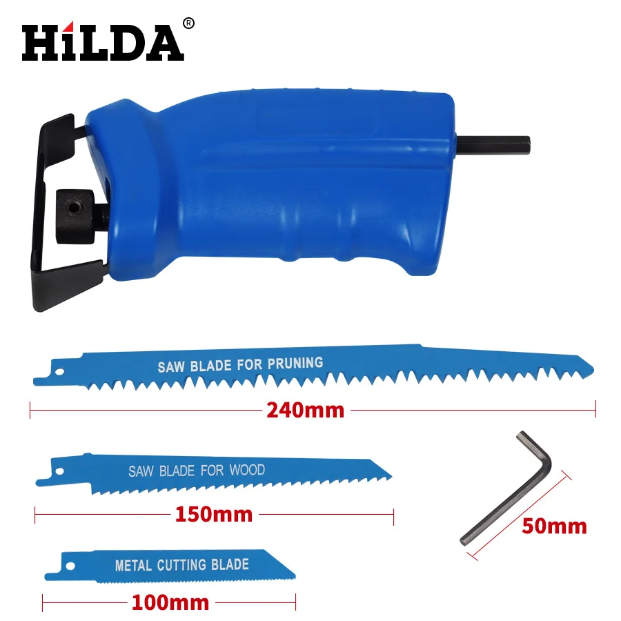 Portable electric drill reciprocating saw horse inadvertently multi-function woodworking saws household plug type