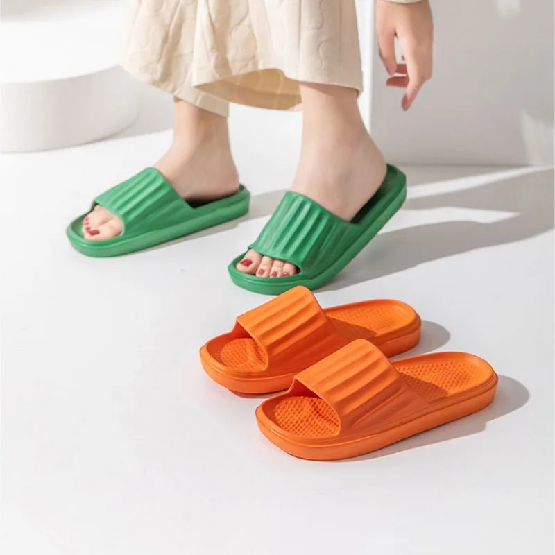 

Мужские и женские сандалии на толстой платформе, Нескользящие шлепанцы без задника, для дома и улицы, для лета, 2022